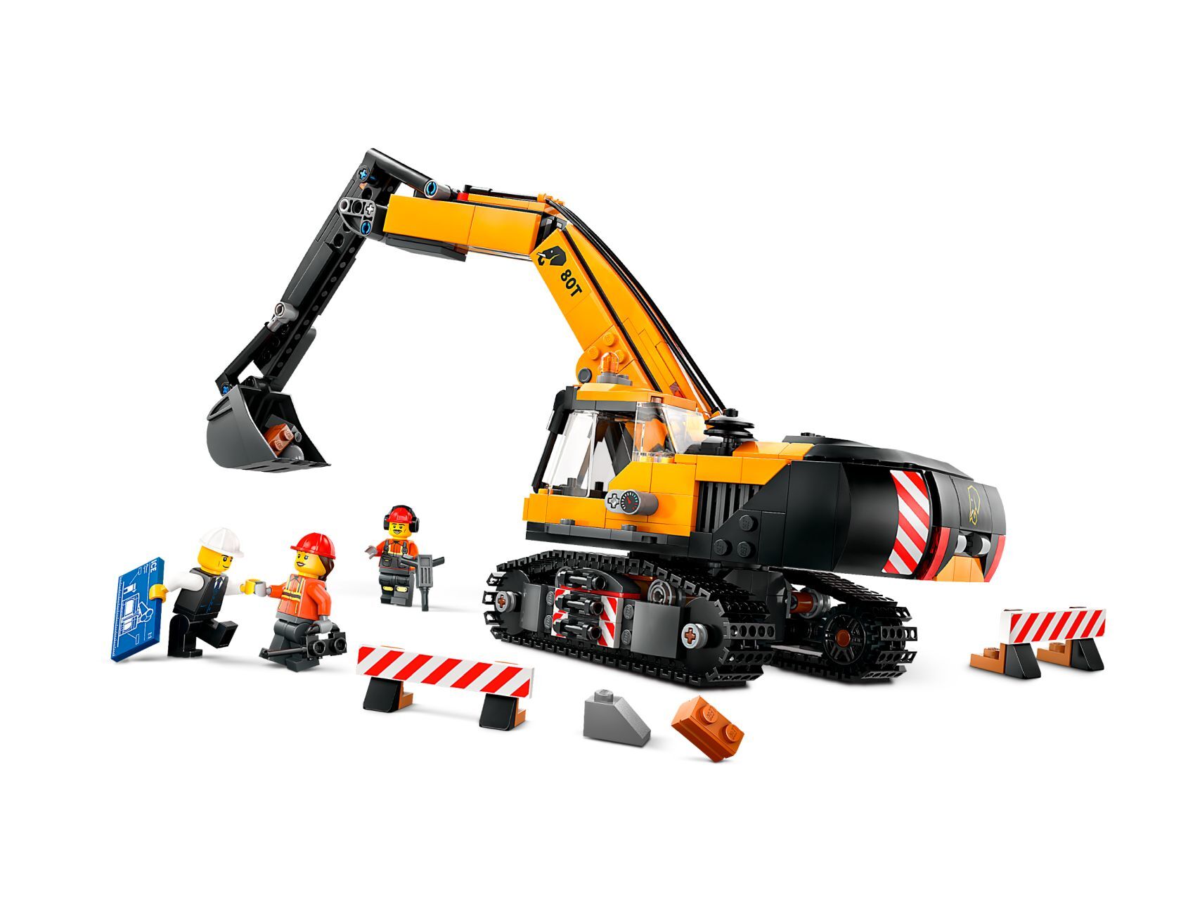 LEGO® Yellow Construction Excavator