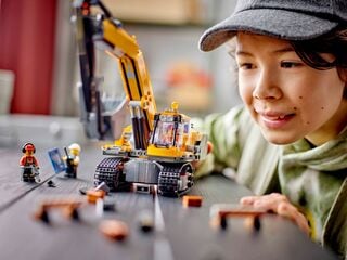 LEGO® Yellow Construction Excavator