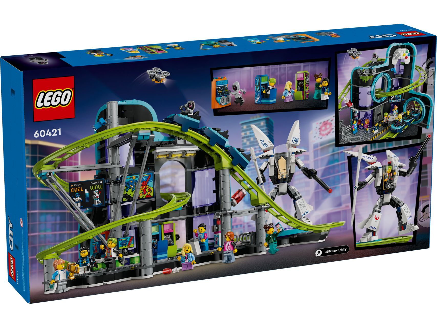 LEGO® Robot World Roller-Coaster Park