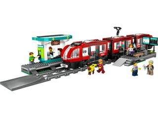 LEGO® Downtown Streetcar and Station