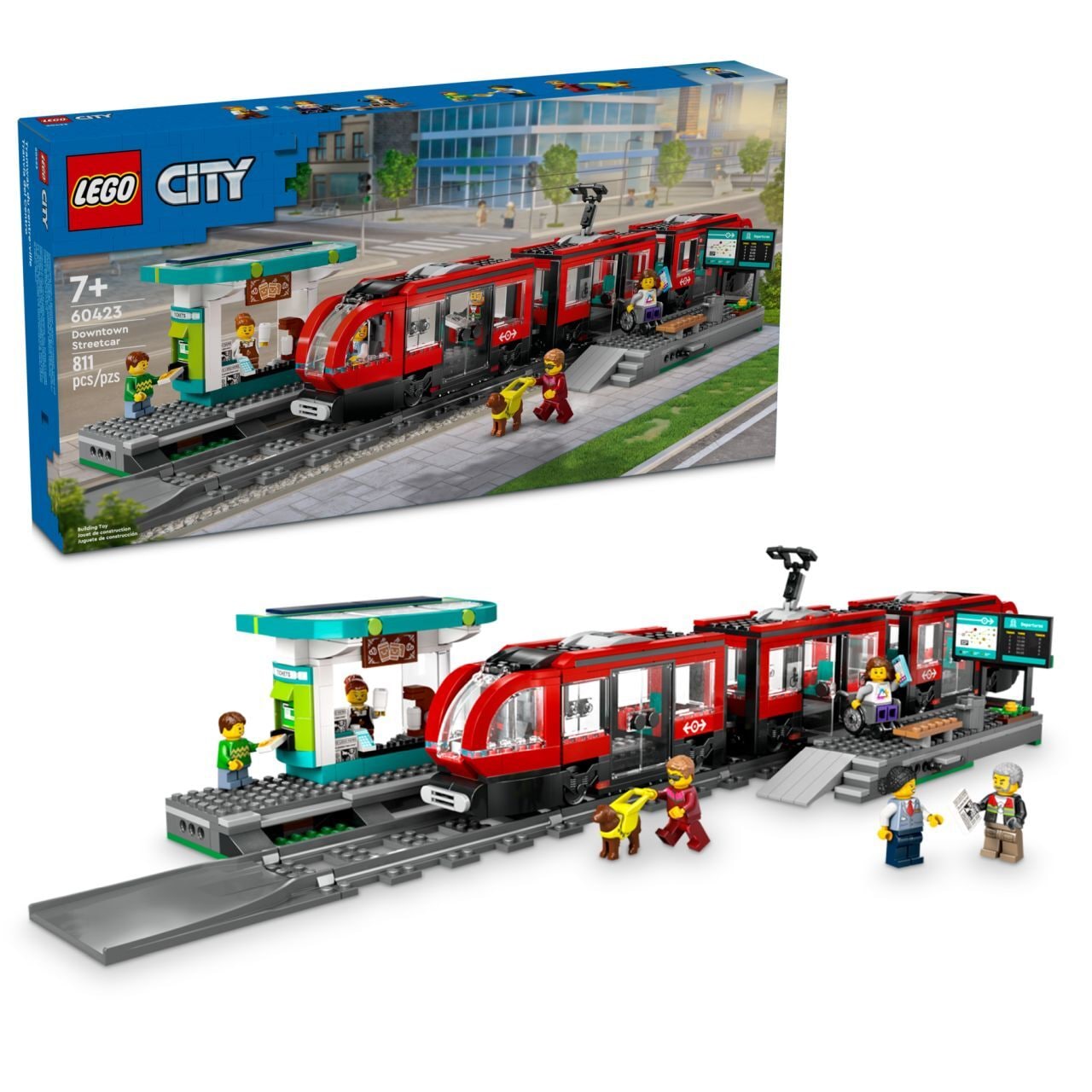 LEGO® Downtown Streetcar and Station
