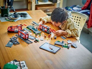 LEGO® Downtown Streetcar and Station