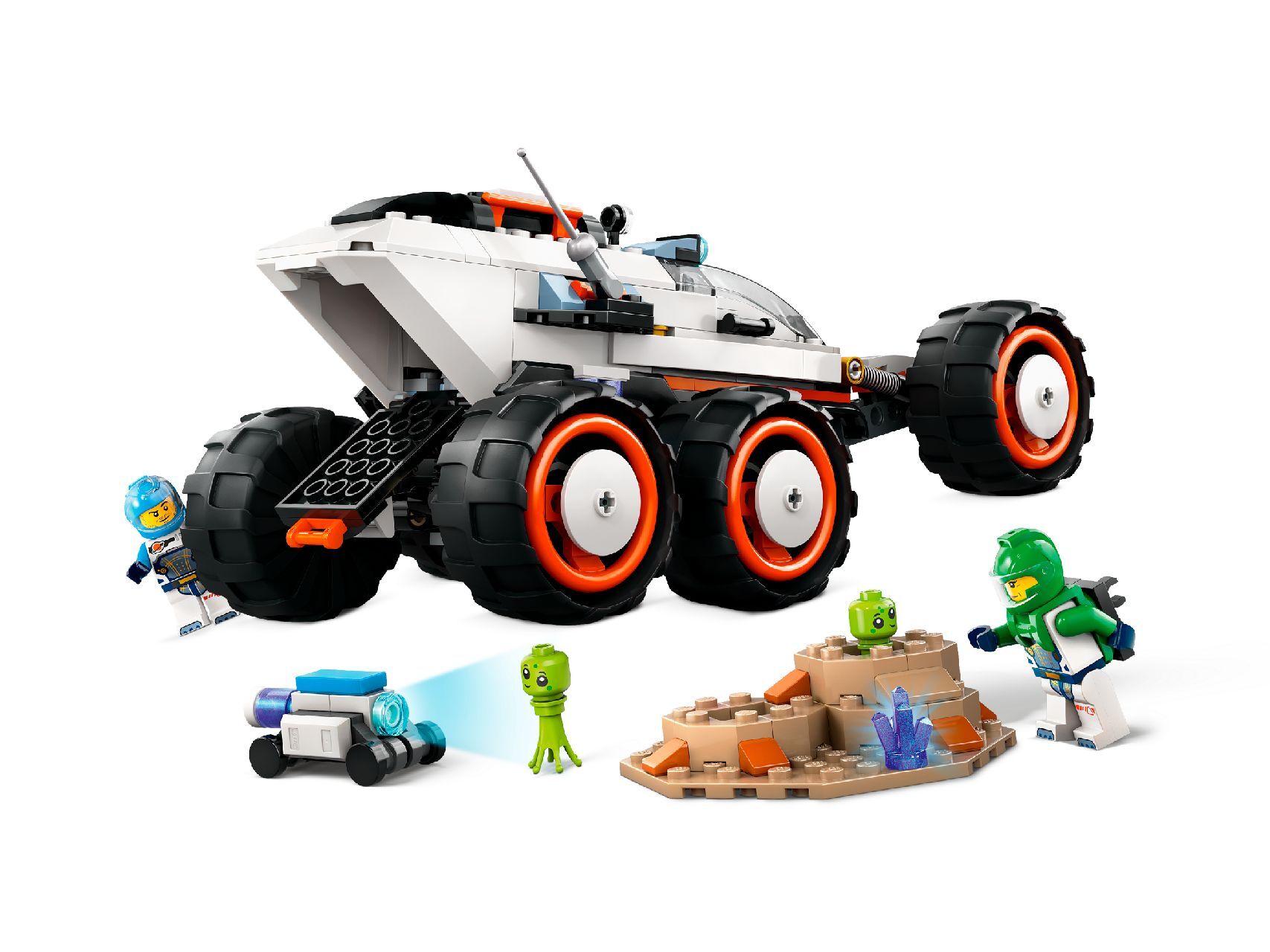 LEGO® Space Explorer Rover and Alien Life