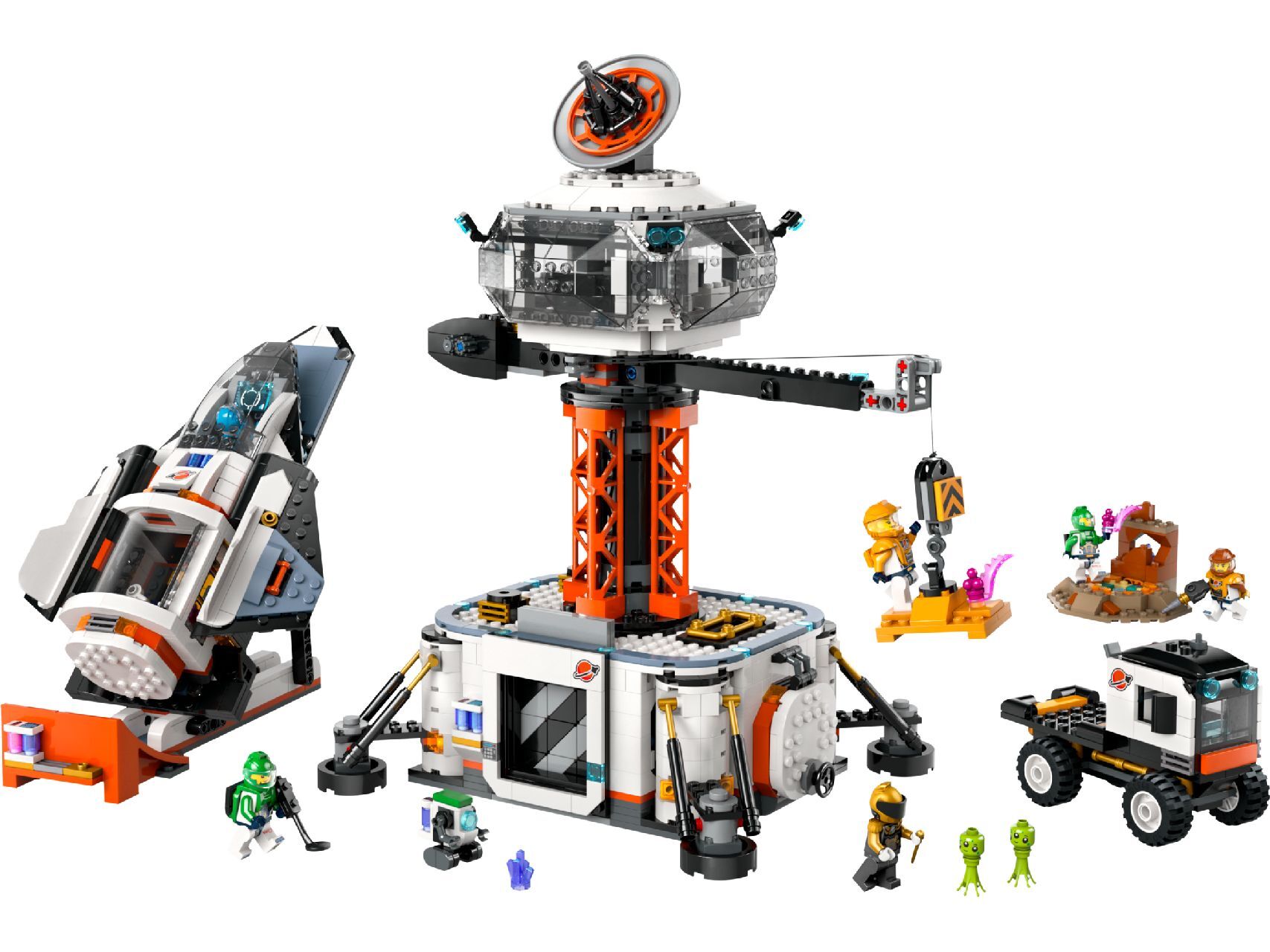 LEGO® Space Base and Rocket Launchpad