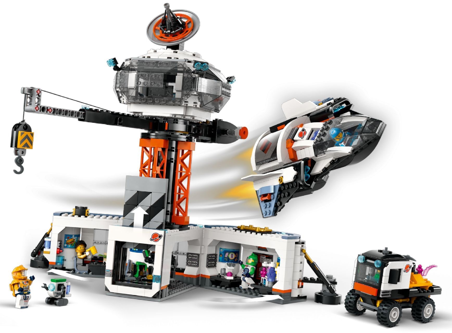 LEGO® Space Base and Rocket Launchpad