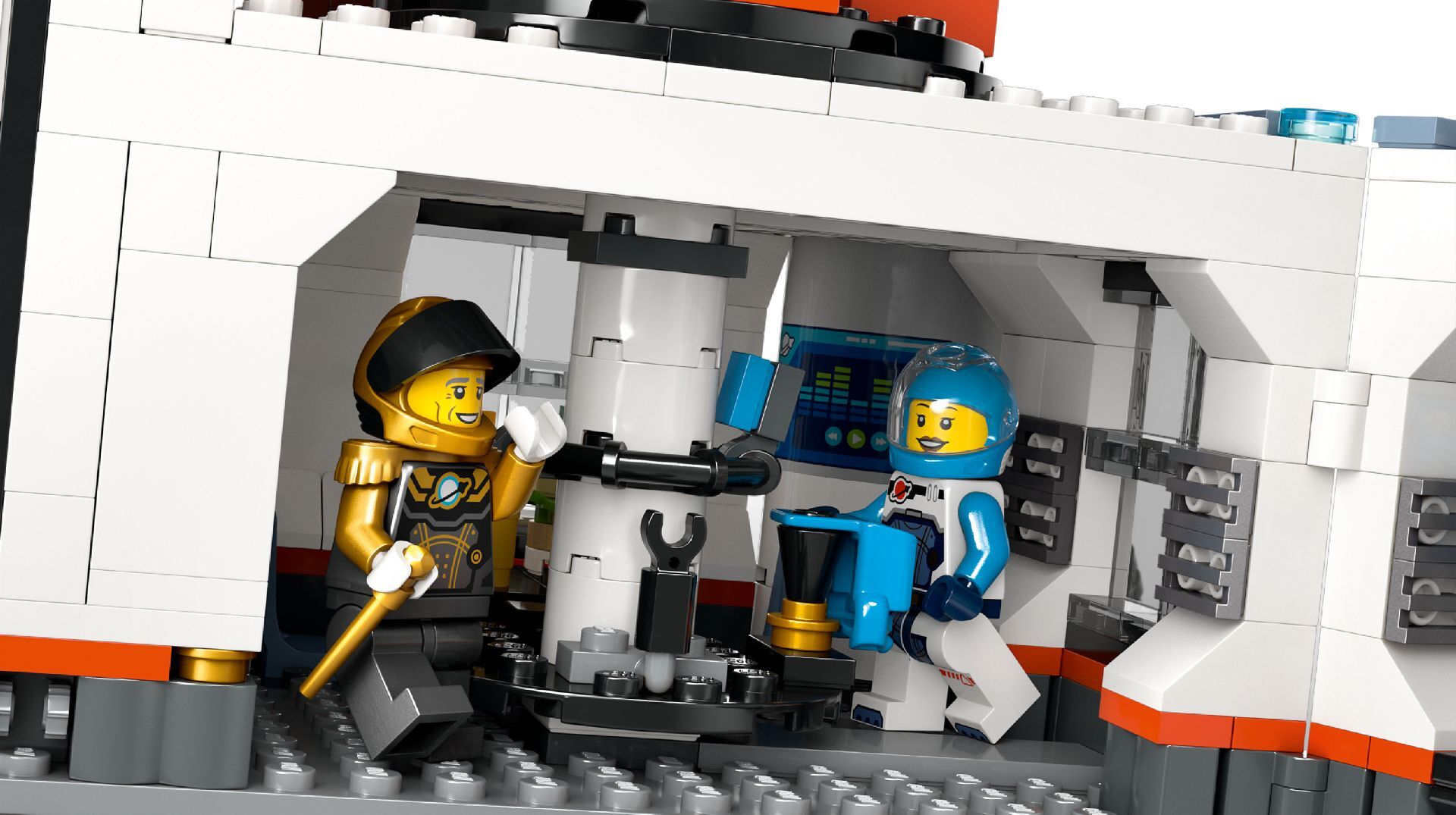 LEGO® Space Base and Rocket Launchpad