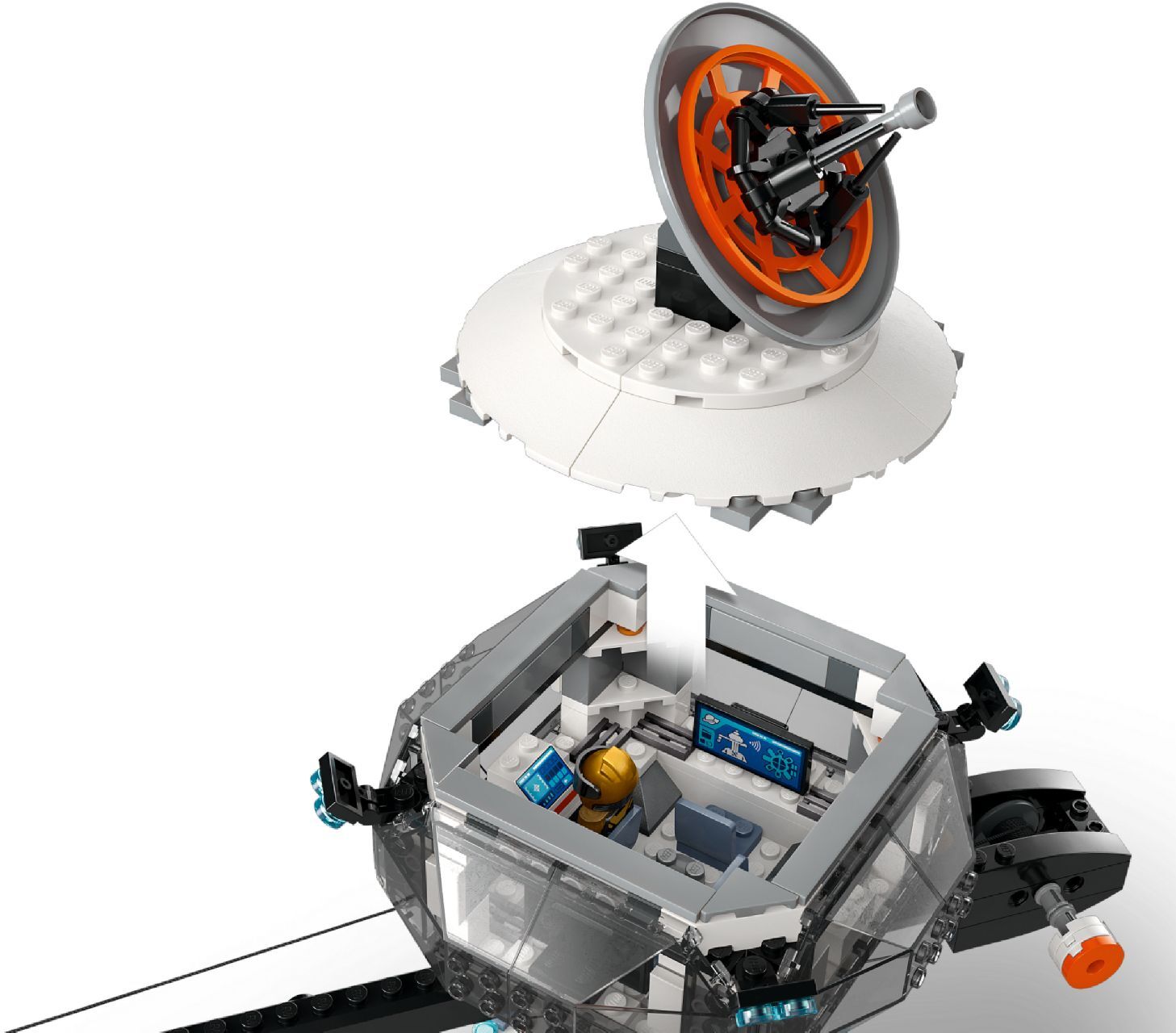 LEGO® Space Base and Rocket Launchpad