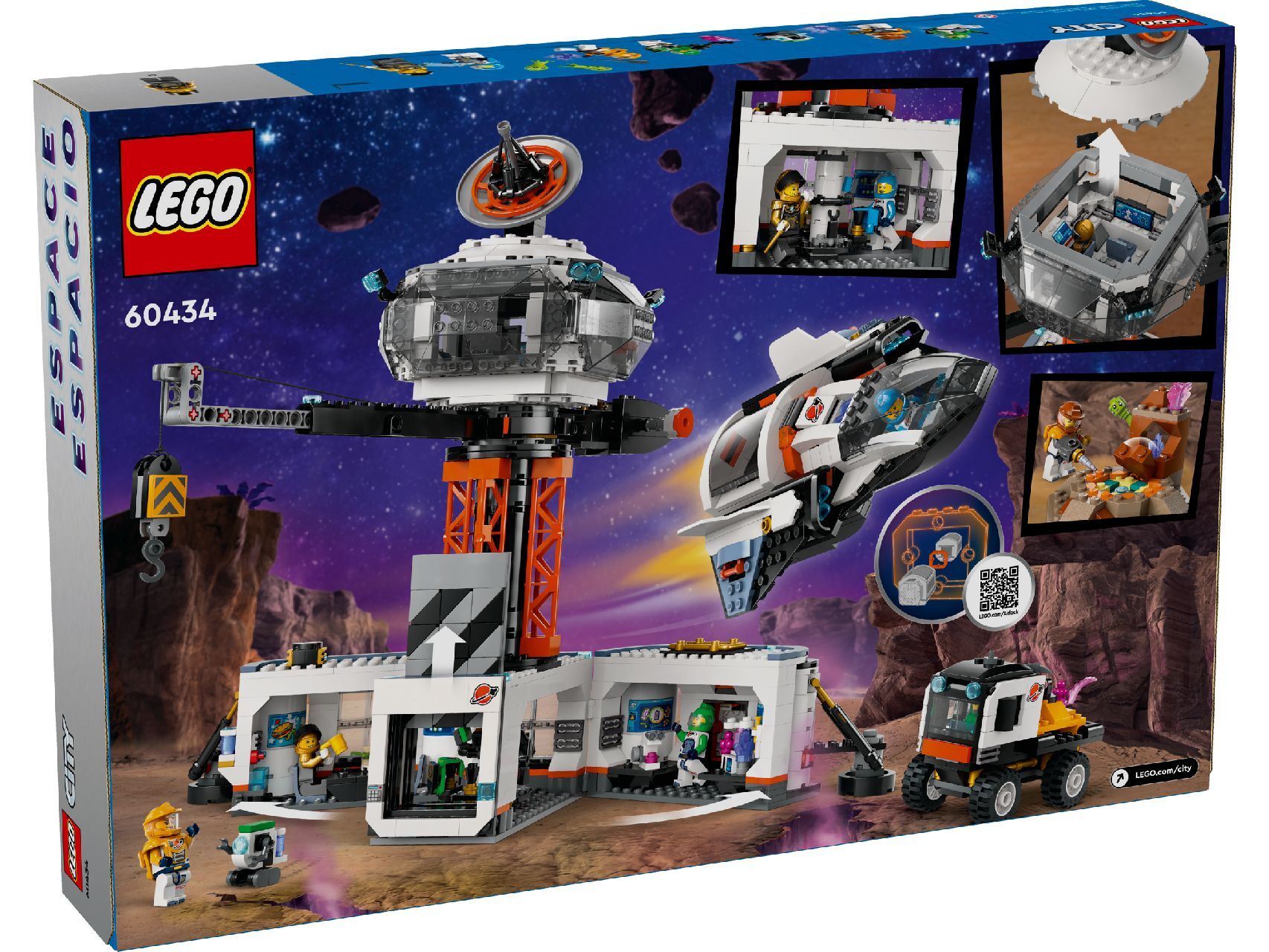 LEGO® Space Base and Rocket Launchpad