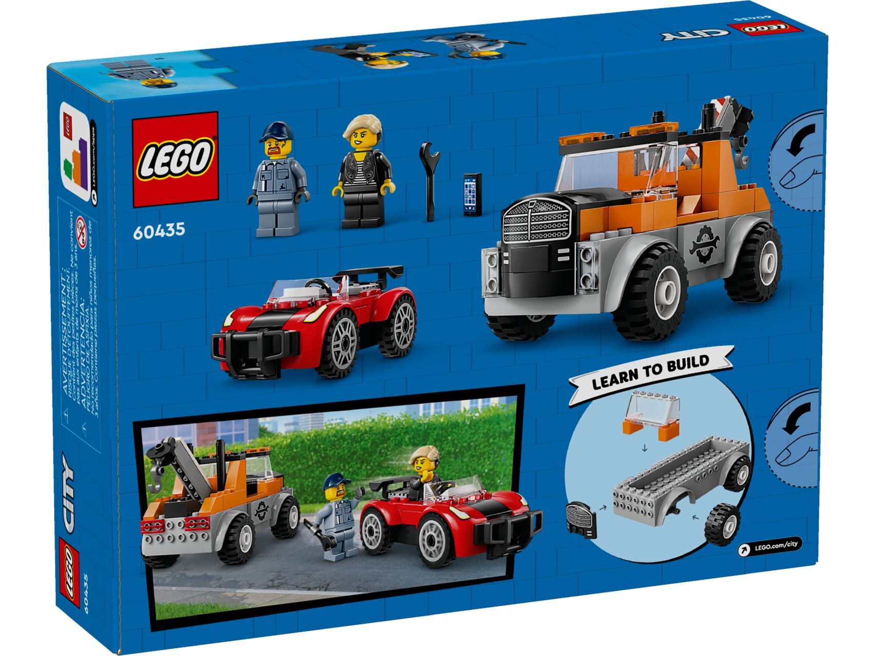 LEGO® Tow Truck and Sports Car Repair