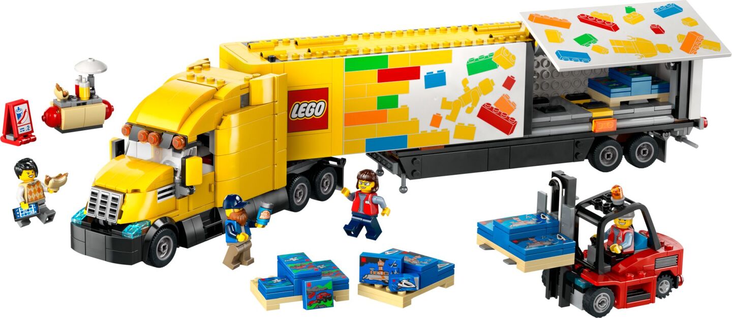 Buy LEGO® Yellow Delivery Truck 60440 | Official LEGO® AE