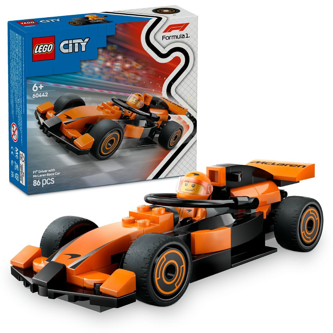 LEGO® F1® Driver with McLaren Race Car