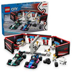 مرآب F1® وسيارات Mercedes-AMG وAlpine من LEGO®