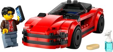 LEGO® Red Sports Car