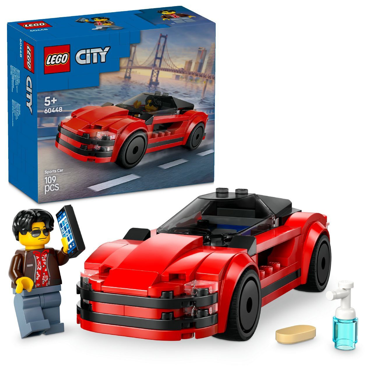 LEGO® Red Sports Car