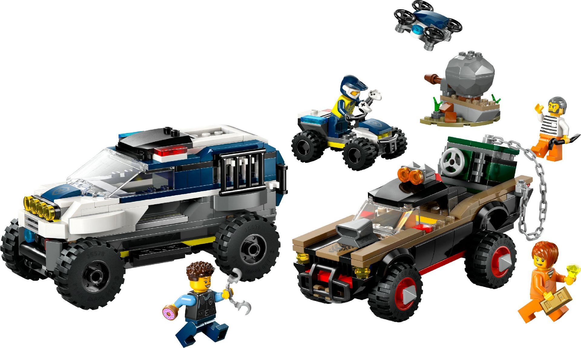 LEGO® Off-Road Police Car Chase