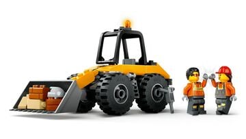 جرافة البناء الصفراء بعجلات من LEGO®