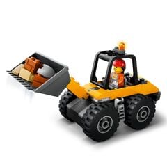 جرافة البناء الصفراء بعجلات من LEGO®