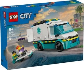 سيارة إسعاف الطوارئ من LEGO®