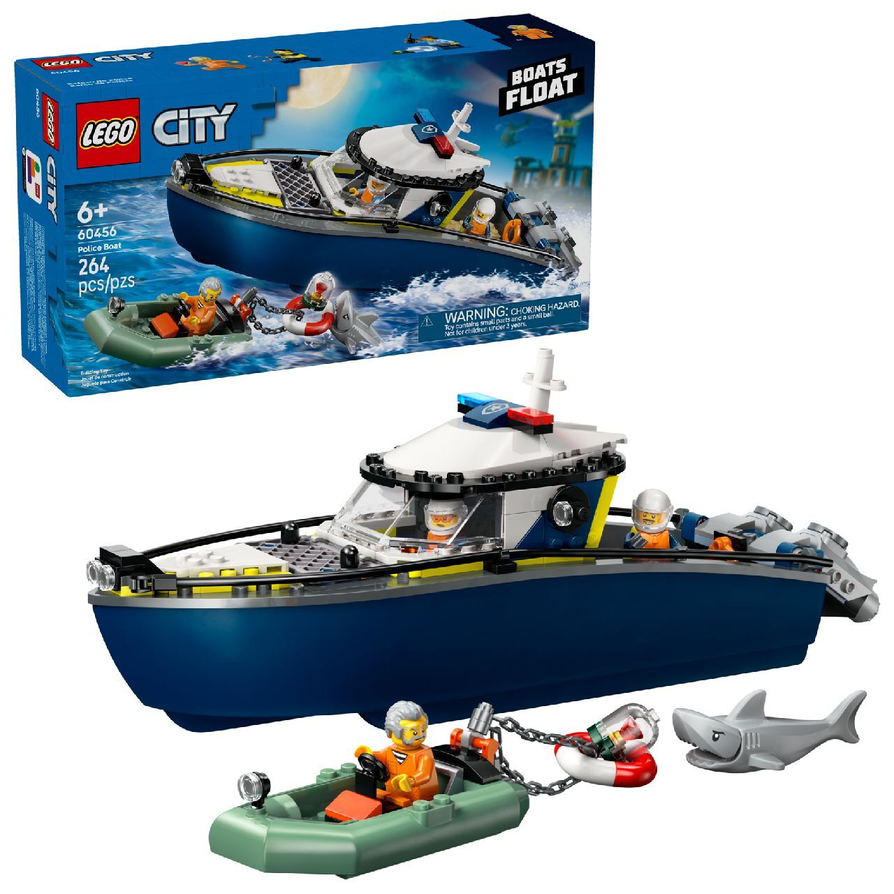 LEGO® Police Boat Chase