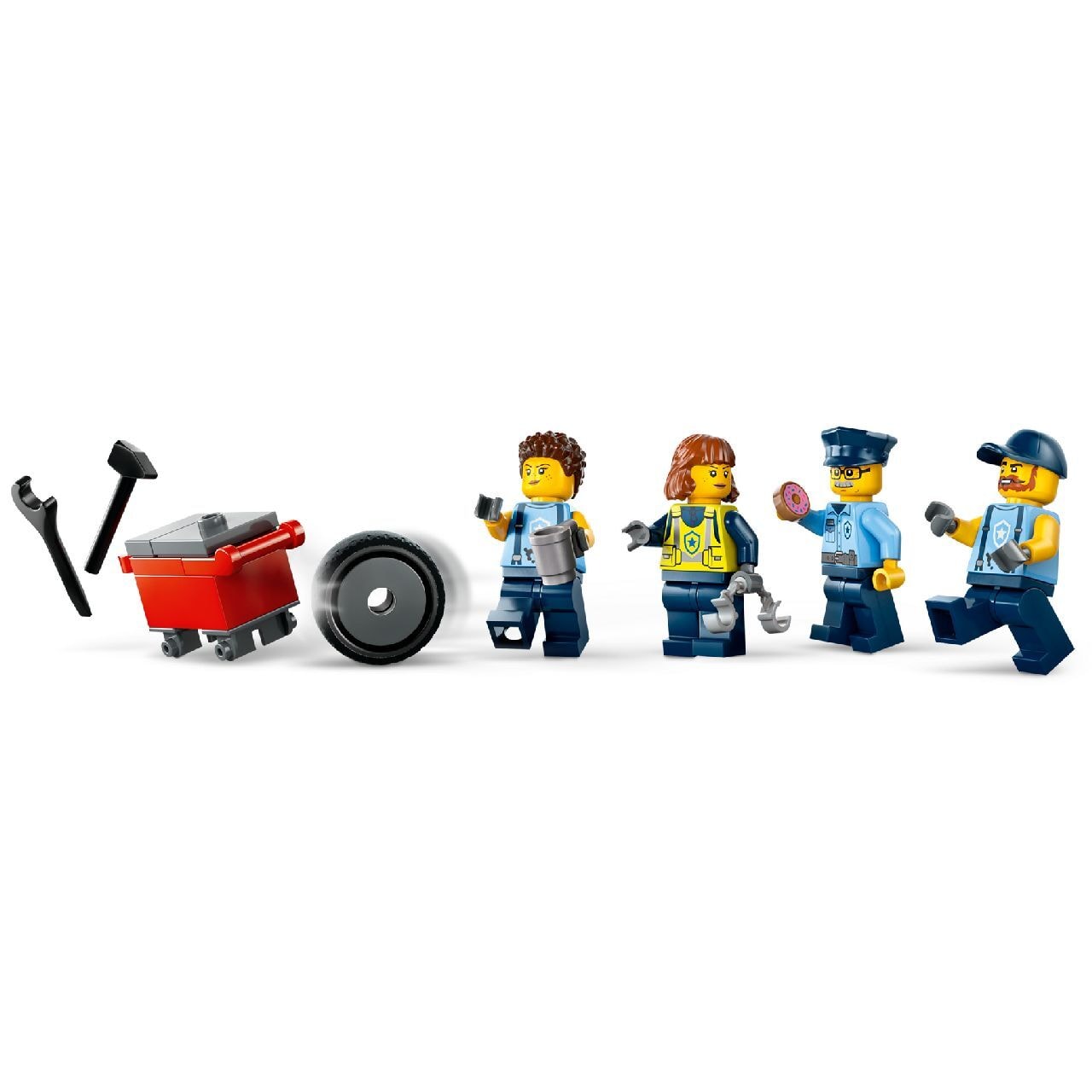 LEGO® Custom Police Car Garage