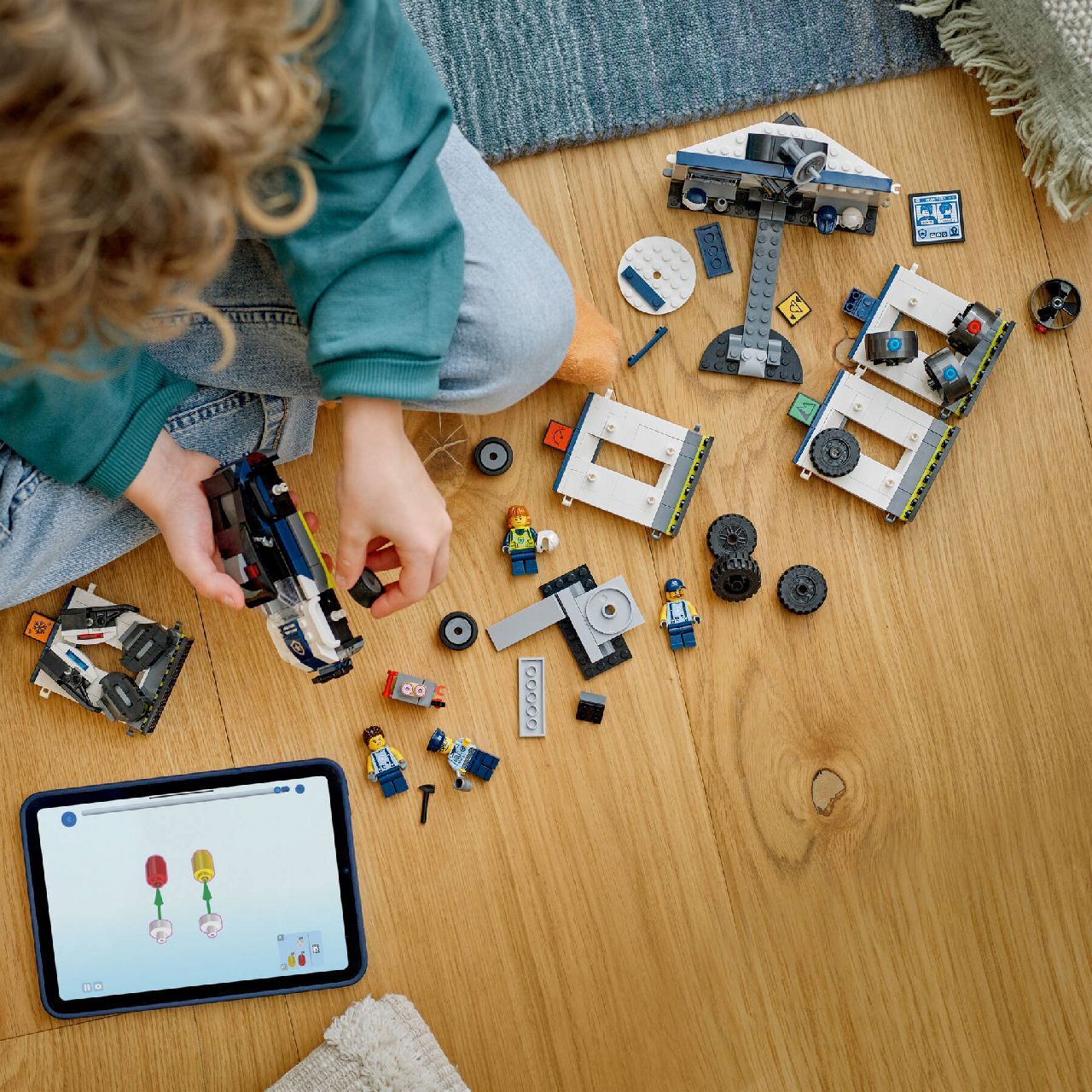 LEGO® Custom Police Car Garage