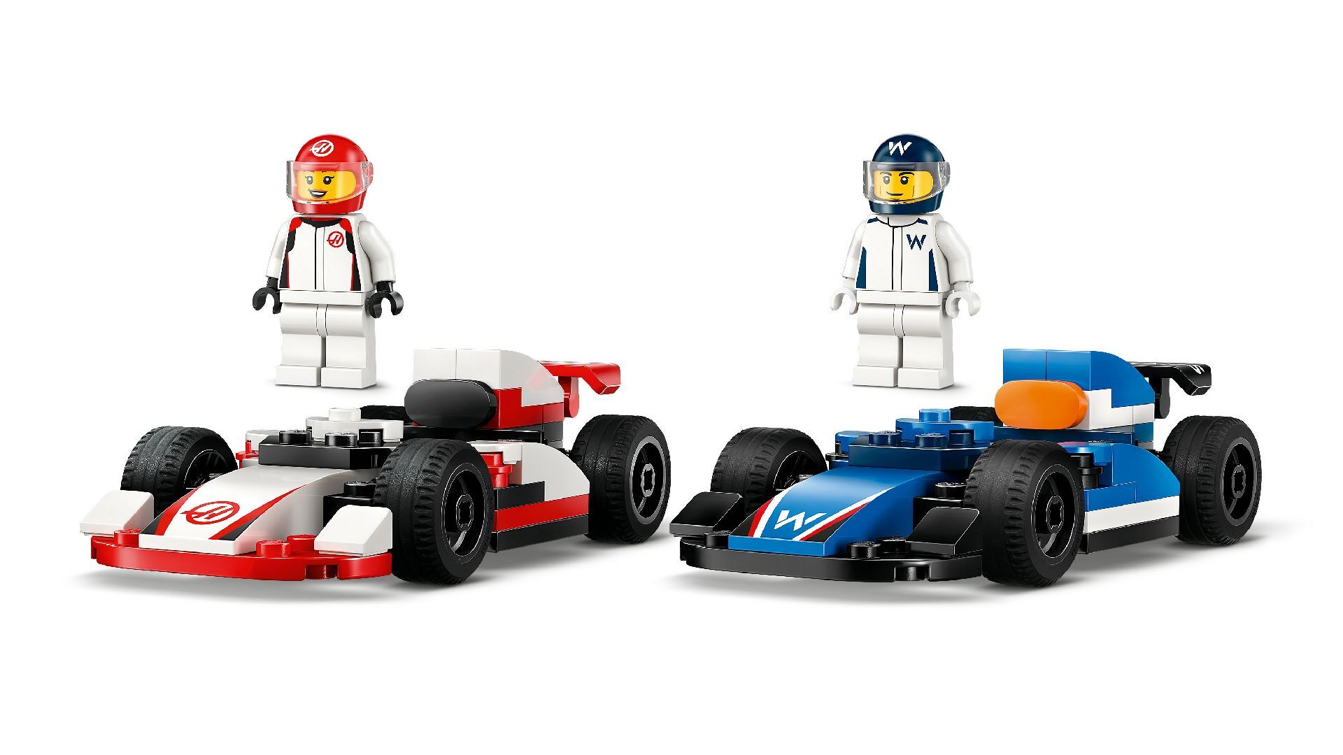LEGO® F1® Williams Racing & Haas F1® Race Cars