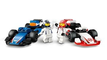 LEGO® F1® Williams Racing & Haas F1® Race Cars