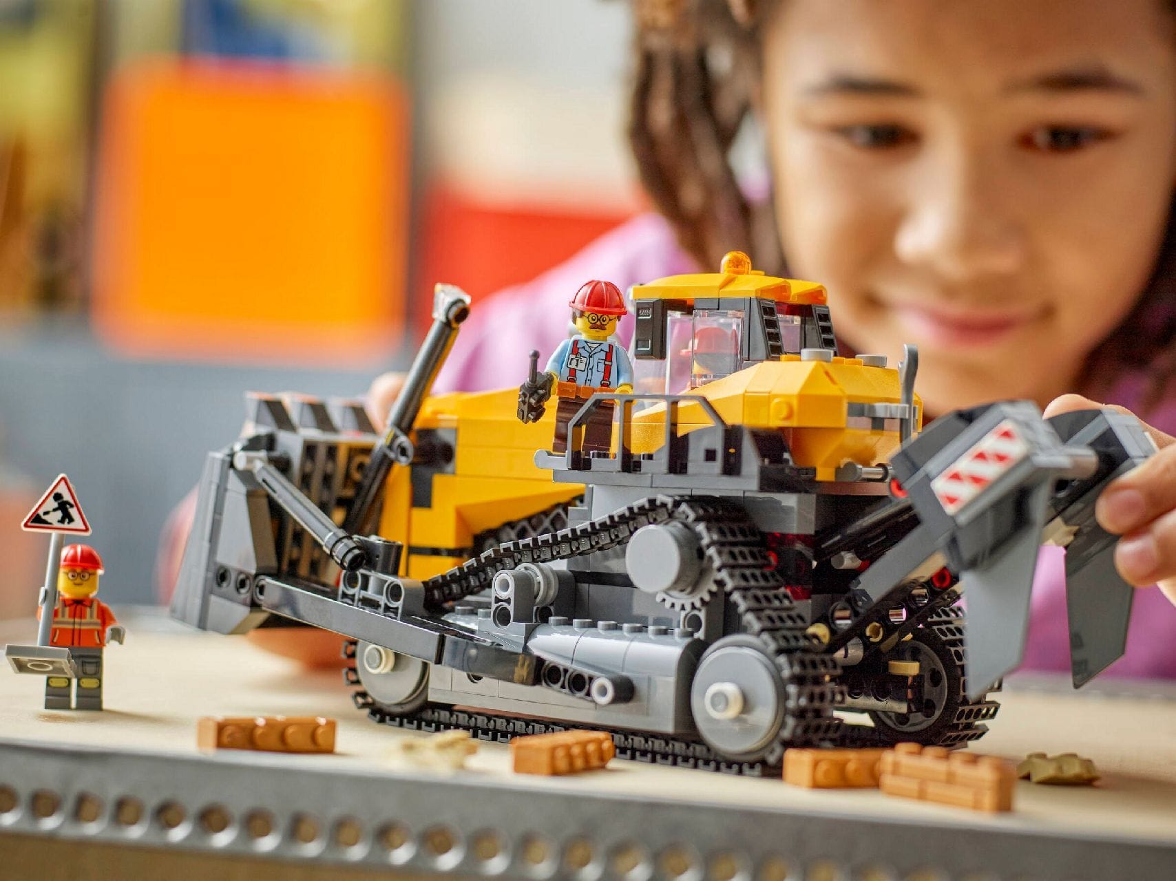 LEGO® Yellow Bulldozer