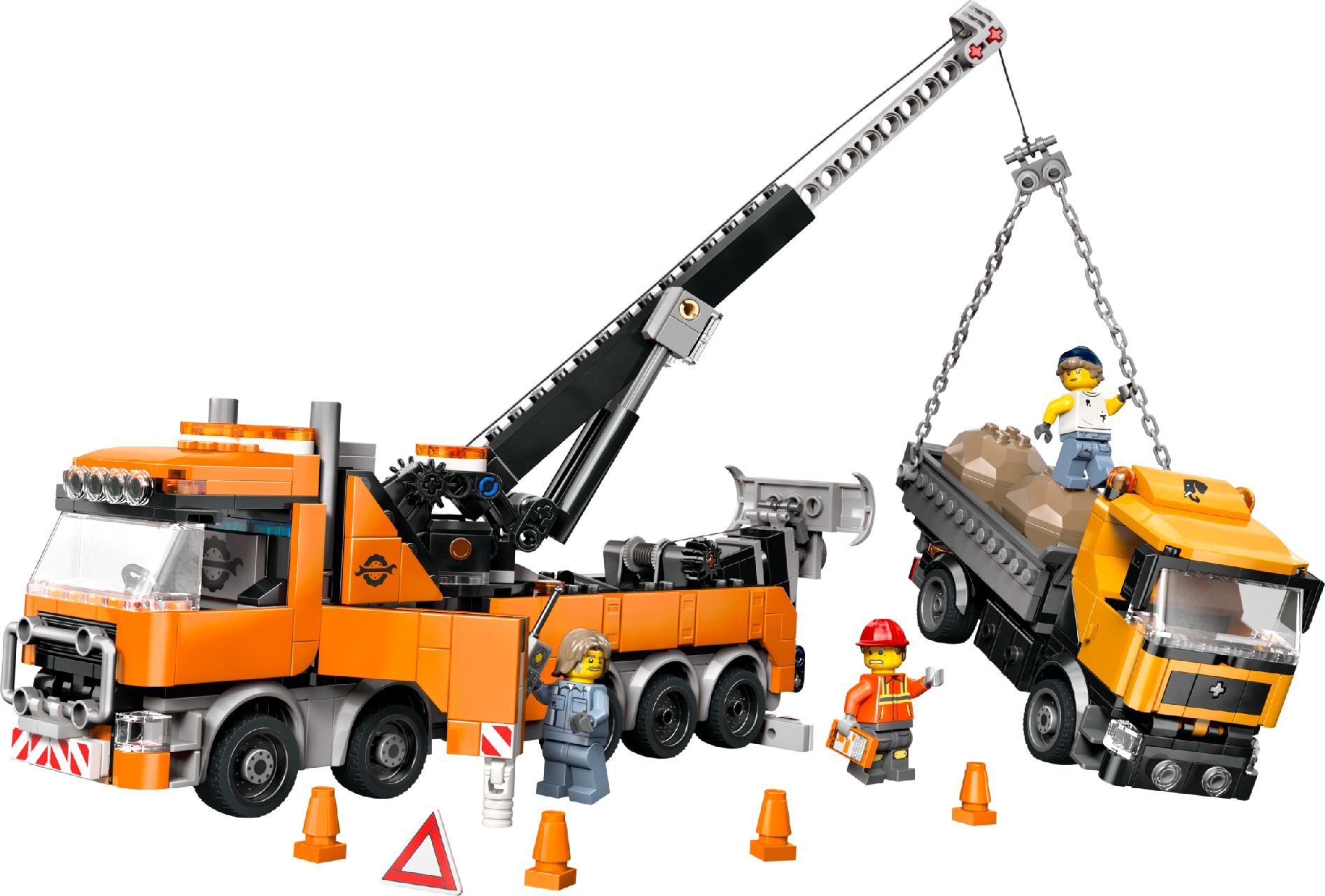 LEGO® Heavy-Duty Recovery Tow Truck with Crane