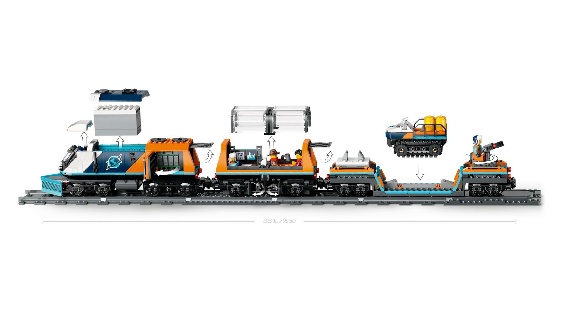 LEGO® Explorers' Arctic Polar Express Train