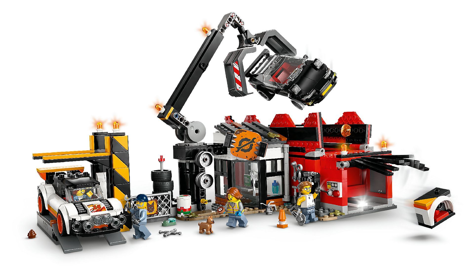 LEGO® Scrapyard with Cars