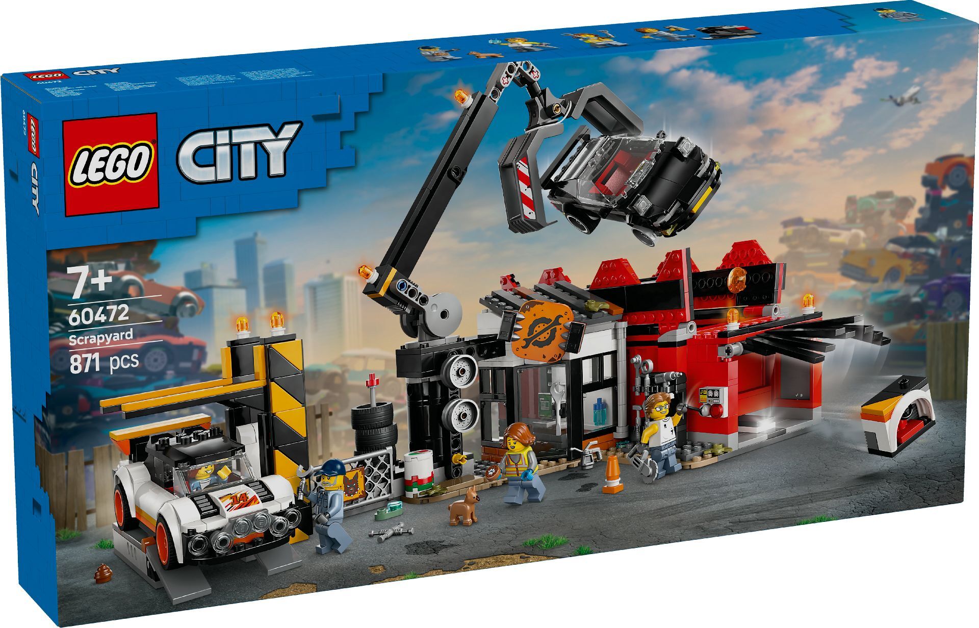 LEGO® Scrapyard with Cars