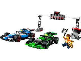 LEGO® F1® Grid with VCARB & Sauber Race Cars