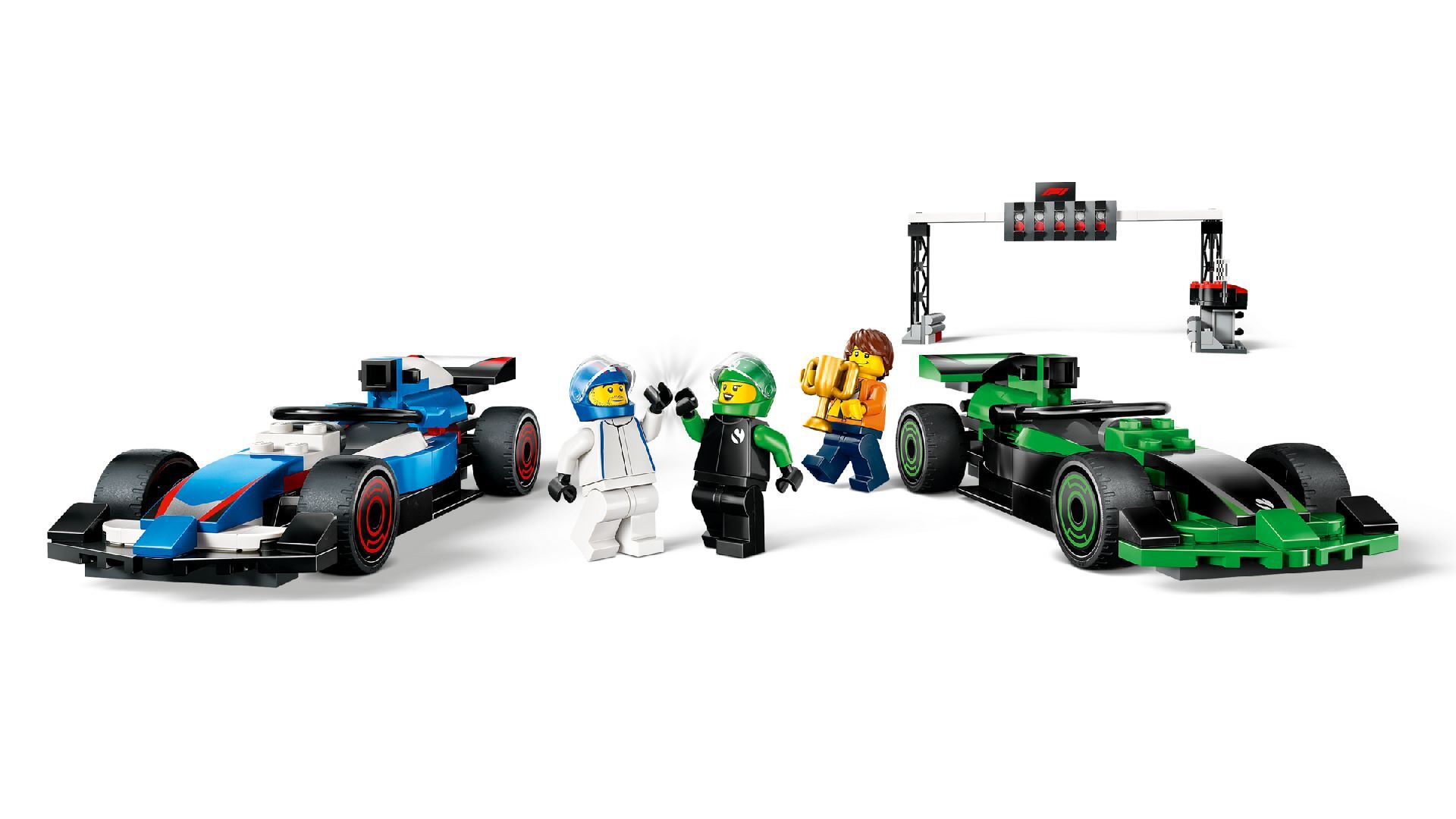 LEGO® F1® Grid with VCARB & Sauber Race Cars