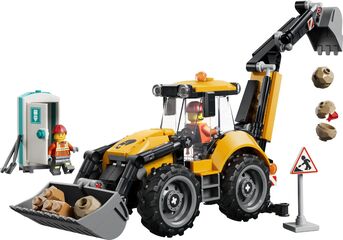 LEGO® Yellow Backhoe Loader