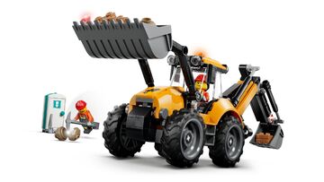 LEGO® Yellow Backhoe Loader