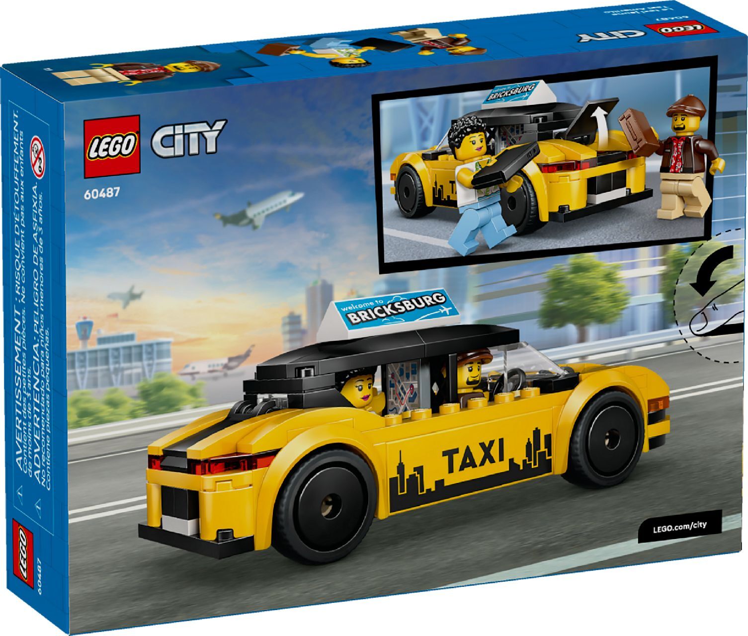 LEGO® Yellow Taxi