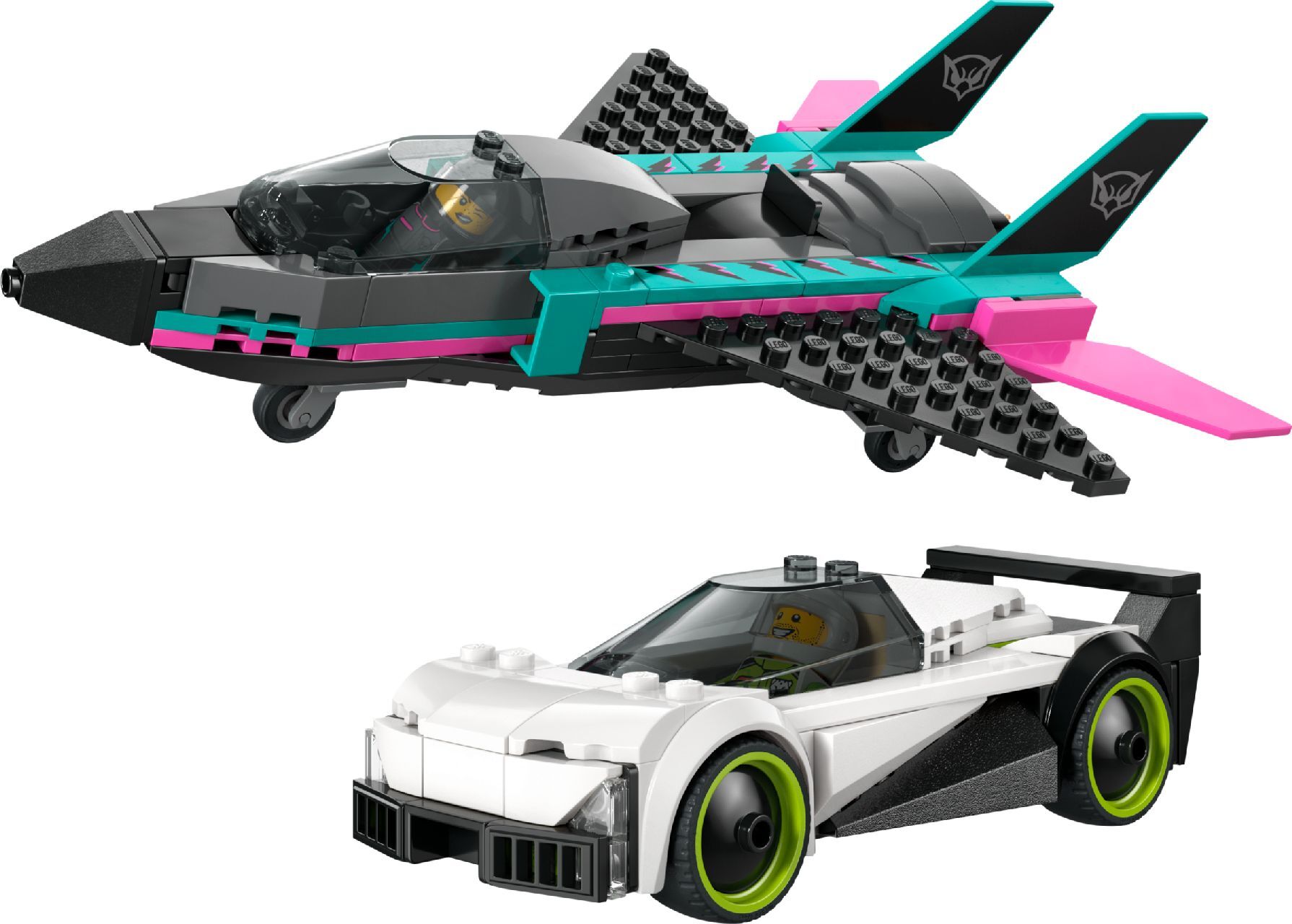 LEGO® Jet vs. Car