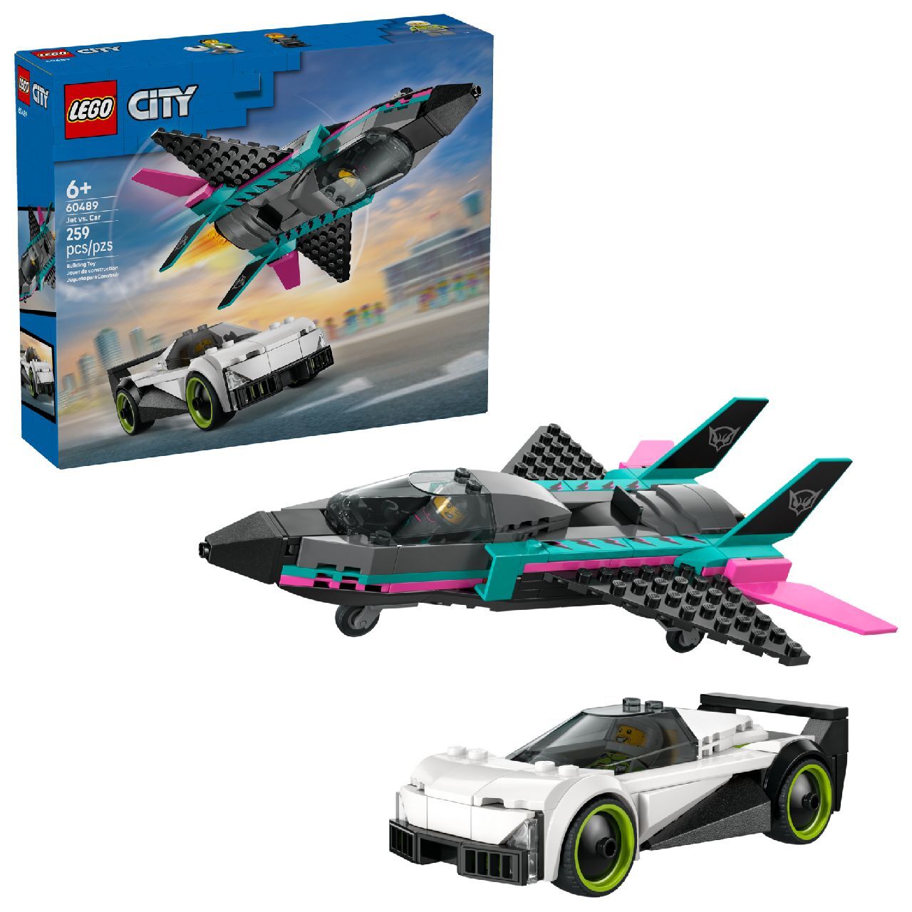 LEGO® Jet vs. Car