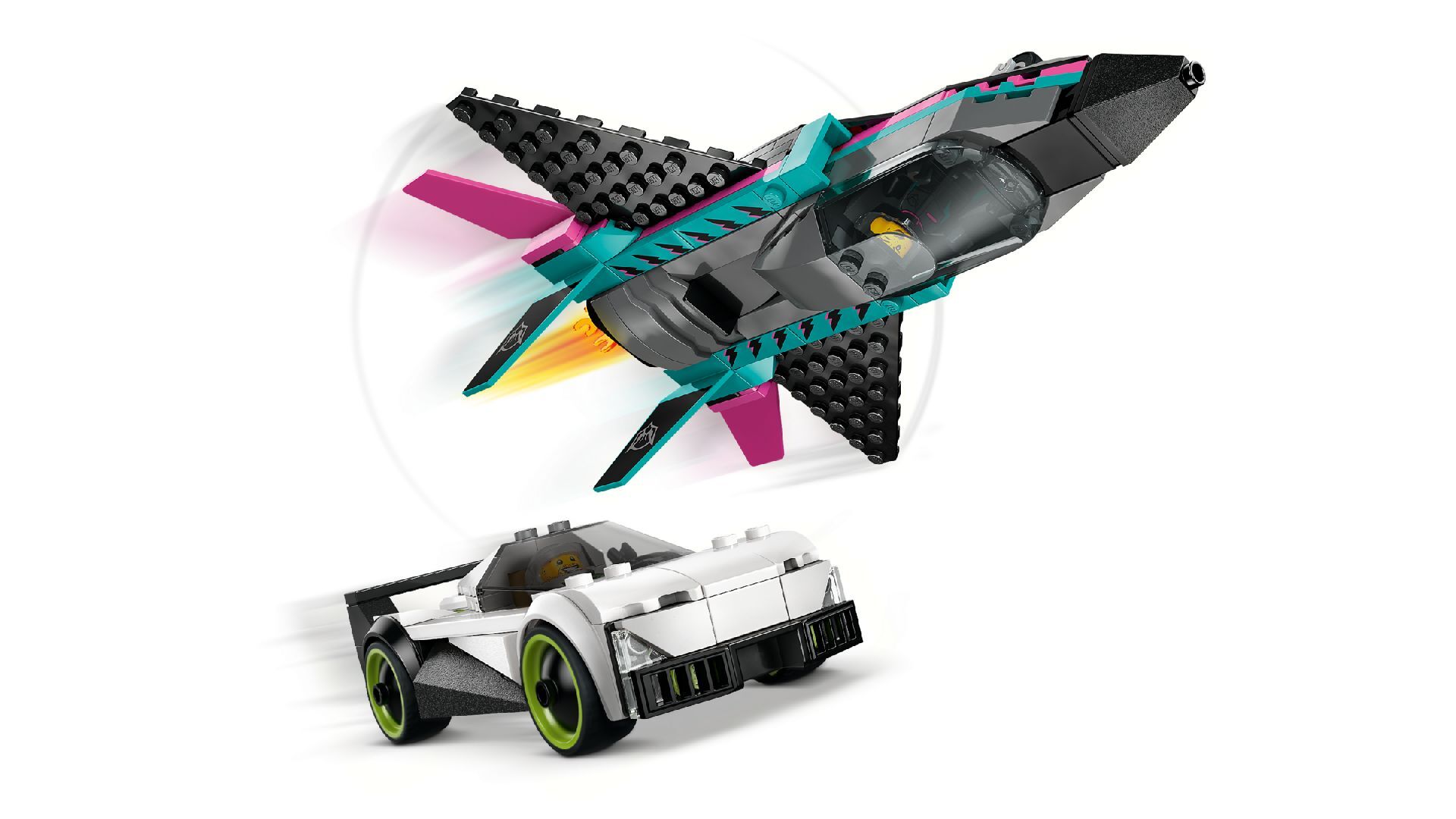 LEGO® Jet vs. Car