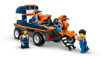 LEGO® Motorcycle Transporter