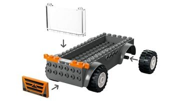LEGO® Motorcycle Transporter