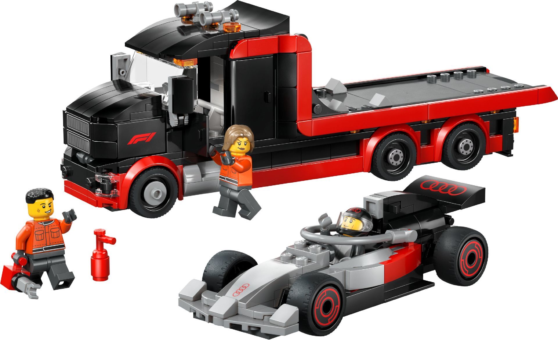 LEGO® F1® Display Truck with Audi F1® Race Car