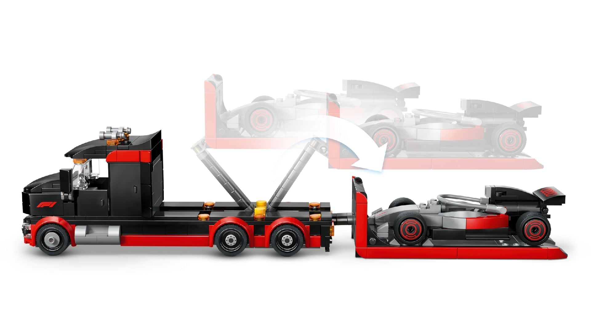 LEGO® F1® Display Truck with Audi F1® Race Car