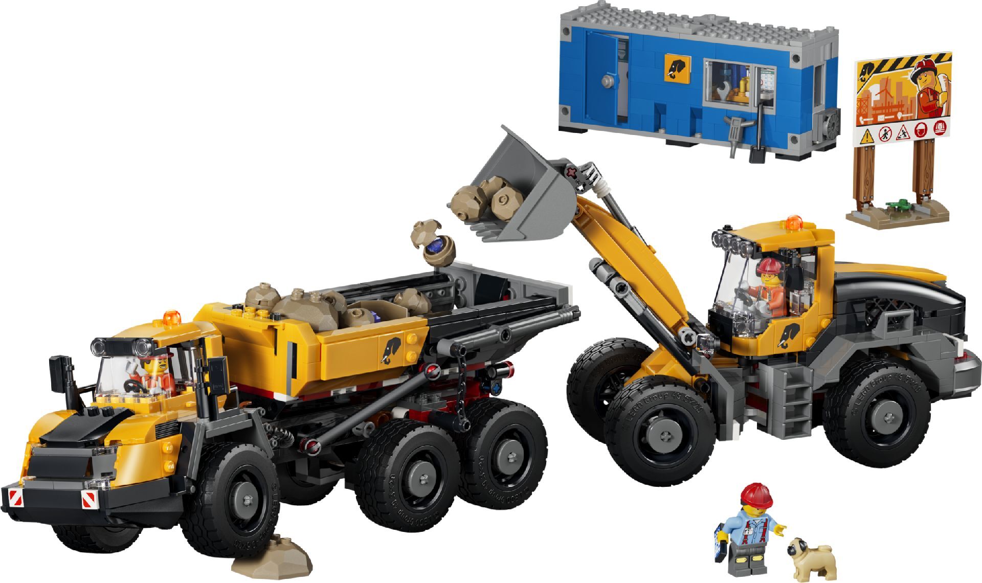LEGO® Dump Truck & Front End Loader