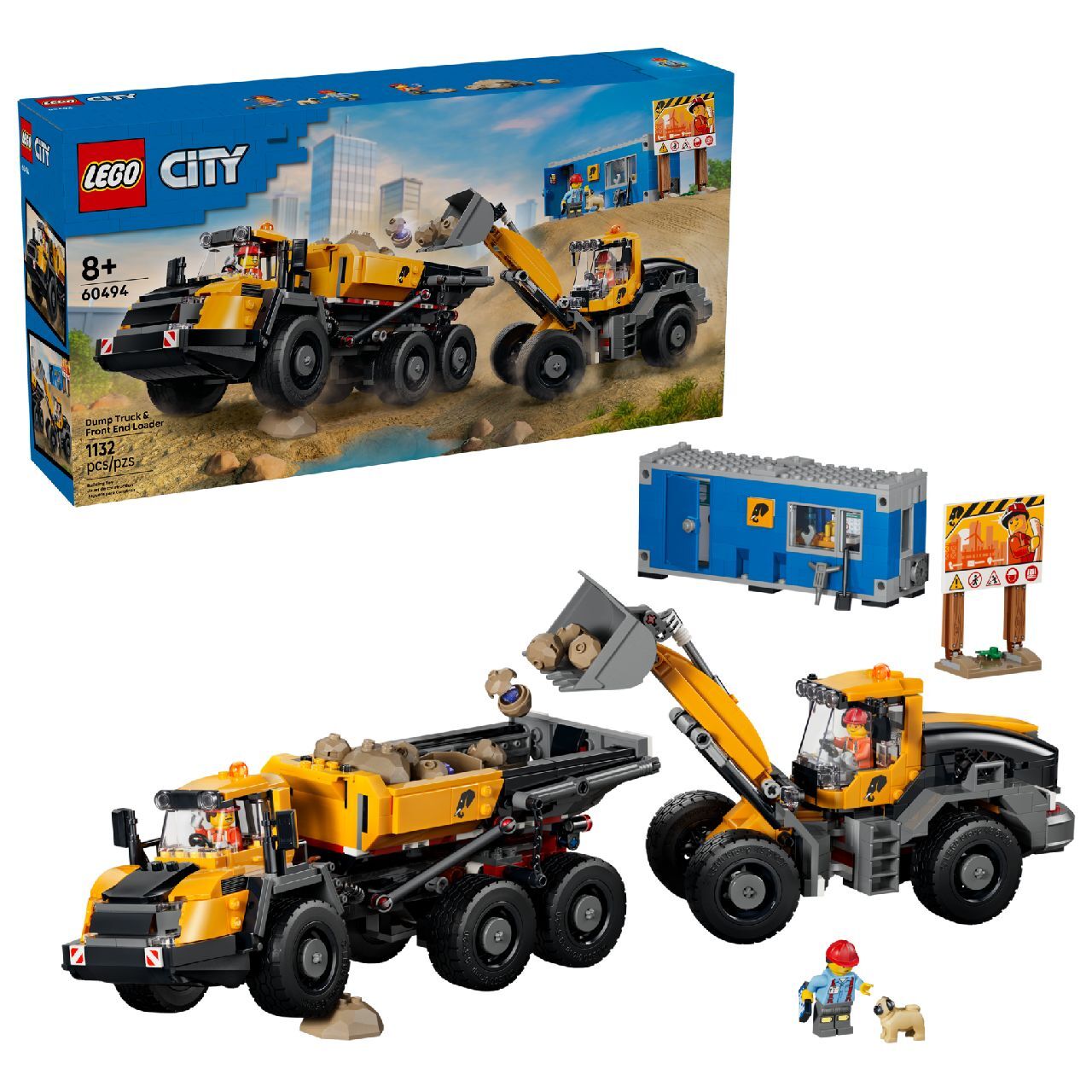 LEGO® Dump Truck & Front End Loader