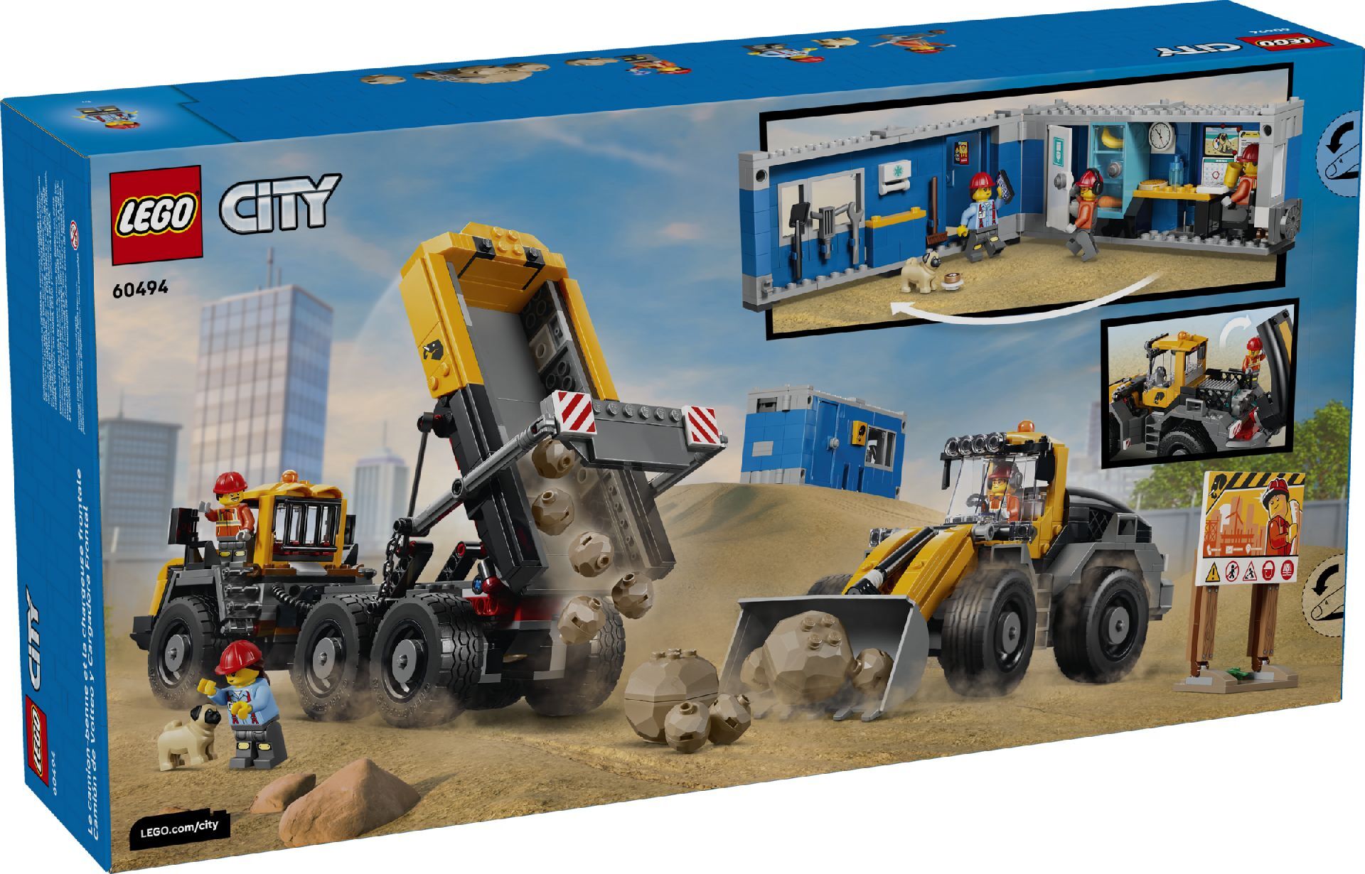 LEGO® Dump Truck & Front End Loader