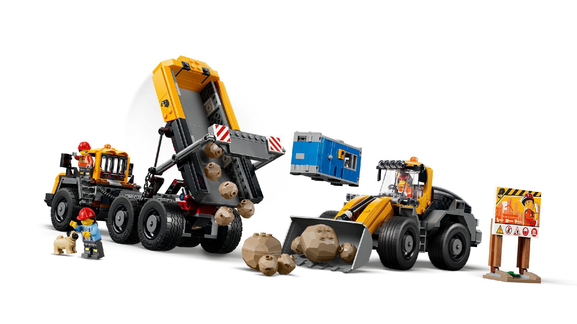 LEGO® Dump Truck & Front End Loader