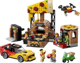 LEGO® Pizza Delivery Experience with Vehicles