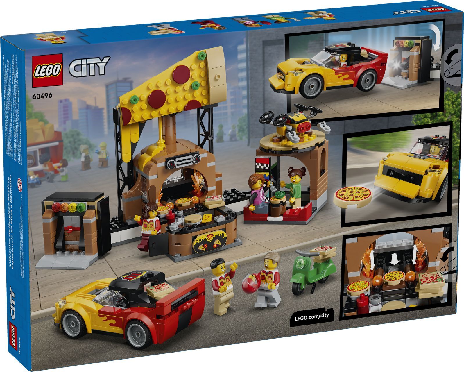 LEGO® Pizza Delivery Experience with Vehicles